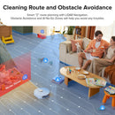 ROBOROCK Q8 MAX ROBOT VACUUM AND MOP WITH OBSTACLE AVOIDANCE, 5500PA - WHITE - Like New