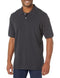 AMAZON ESSENTIALS MEN'S REGULAR-FIT COTTON PIQUE POLO SHIRT SIZE: MEN L -BLACK - Like New