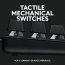 Logitech G413 TKL SE Mechanical Gaming Keyboard 920-010442 - Black Aluminum - Brand New