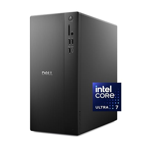 DELL TOWER DESKTOP ECT1250 ULTRA 7-265 16GB 1TB M.2 SSD - BLACK - Like New