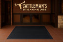Guardian 14040600 Clean Step Scraper Outdoor Floor Mat Natural Rubber 4'x 6' - Like New