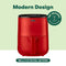 BELLA 2.9 QT TOUCHSCREEN AIR FRYER OVEN 5-IN-1 MULTICOOKER, MATTE RED - Like New