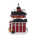 TOP TREASURES CHRISTMAS VILLAGE FARM COUNTRY BARN LIGHTED MUSICAL SNOW VILLAGE - Like New