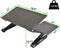 WORK EZ BEST XL ADJUSTABLE LAPTOP STAND LAP DESK WEBLS-B - - Scratch & Dent