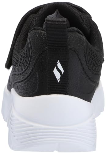 Skechers Boy's Uno Lite-worlo Sneaker Black/White Size Youth 10.5 - Like New