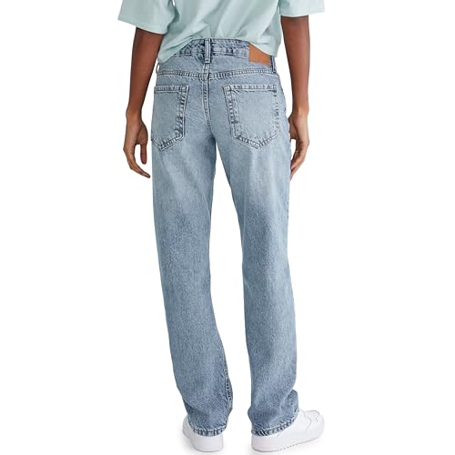 AEROPOSTALE WOMEN'S LOW RISE BAGGY JEAN 6S - MEDIUM WASH - Brand New