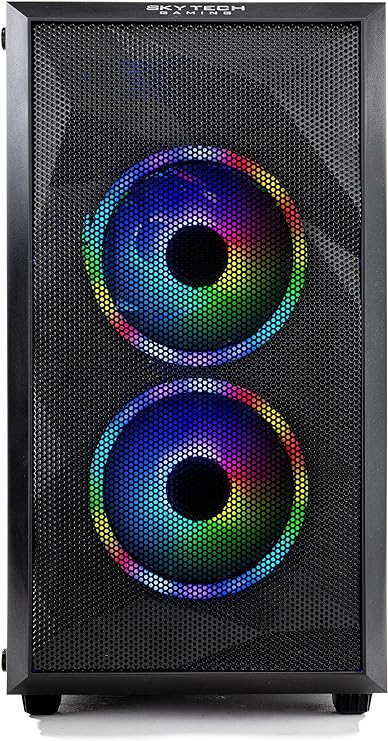 Skytech Gaming Chronos Mini Gaming PC Ryzen 5 3600 16 500GB SSD RTX 3050 - Black - Like New