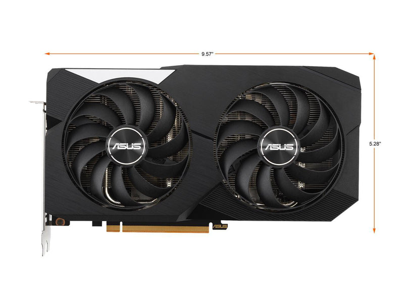 ASUS Dual AMD Radeon RX 6650 XT OC Edition 8GB GDDR6 Gaming Graphics Card (AMD