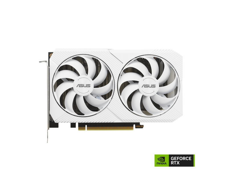 ASUS Dual GeForce RTX 3060 White OC Edition 12GB GDDR6 (PCIe 4.0, 12GB GDDR6,