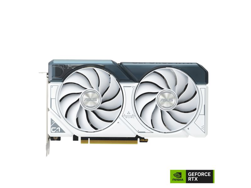 ASUS Dual GeForce RTX 4060 Ti White OC Edition 8GB GDDR6 (PCIe 4.0, 8GB GDDR6,