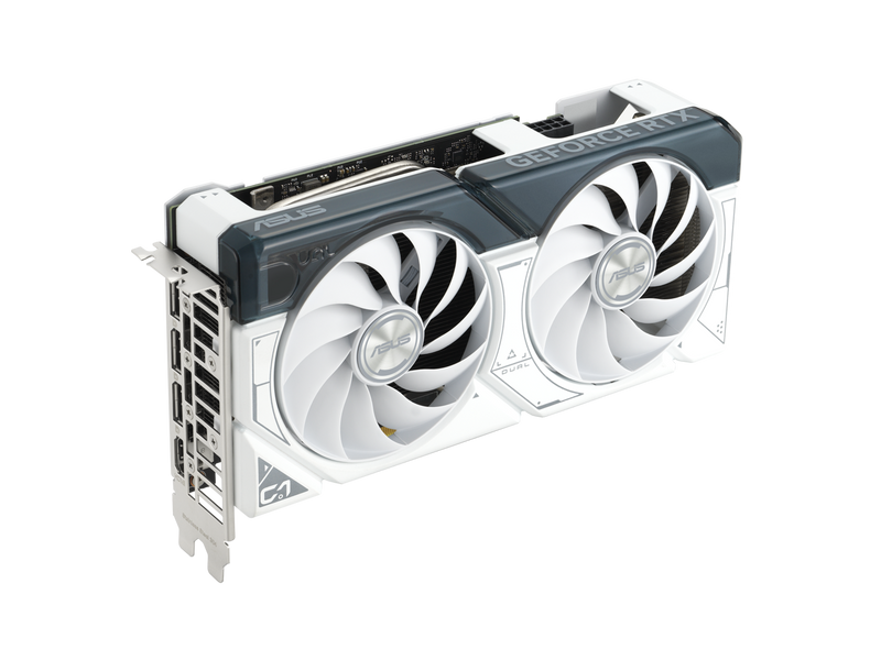 ASUS Dual GeForce RTX 4060 Ti White OC Edition 8GB GDDR6 (PCIe 4.0, 8GB GDDR6,