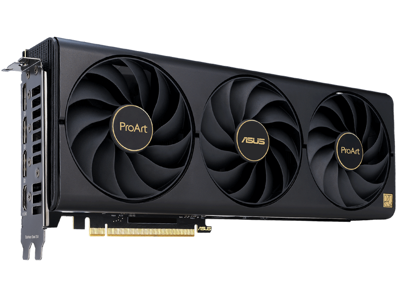 ASUS ProArt GeForce RTX 4070 Ti 12GB OC Edition GDDR6X Graphics Card (PCIe 4.0,