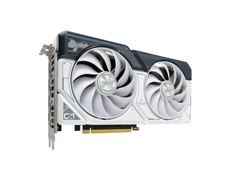 ASUS Dual GeForce RTX 4060 Ti White Edition 8GB GDDR6 (PCIe 4.0, 8GB GDDR6, DLSS