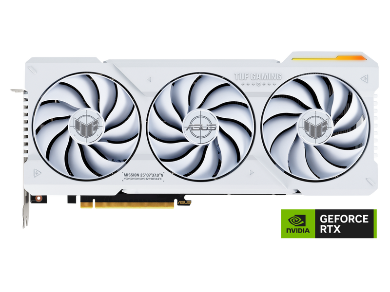 ASUS TUF Gaming NVIDIA GeForce RTX 4070 Ti OC White Edition Gaming Graphics Card