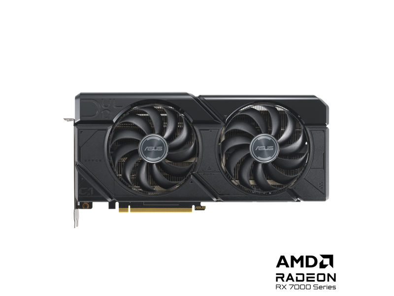 ASUS DUAL RX7800XT O16G GDDR6X (PCIe 4.0, 16GB GDDR6X, HDMI 2.1, DisplayPort