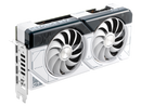 ASUS GeForce RTX 4070 Super 12GB Dual OC White GDDR6X Video Graphics Card GPU