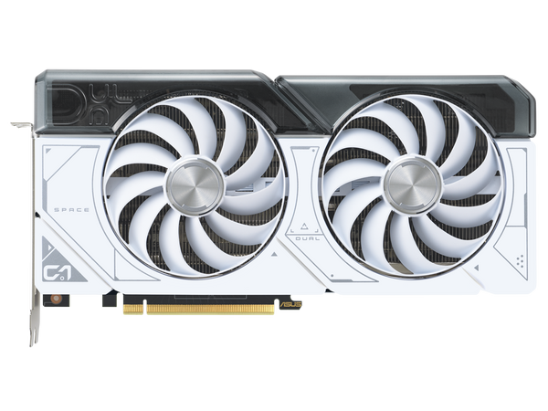 ASUS GeForce RTX 4070 Super 12GB Dual OC White GDDR6X Video Graphics Card GPU
