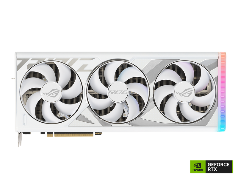 ASUS ROG Strix GeForce RTX 4080 SUPER White Edition Gaming Graphics Card (PCIe