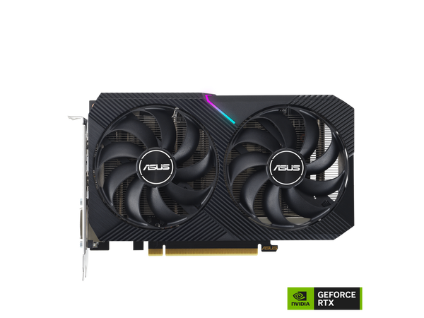 ASUS Dual GeForce RTX 3050 V2 OC Edition Graphics Card (PCIe 4.0, 8GB GDDR6,