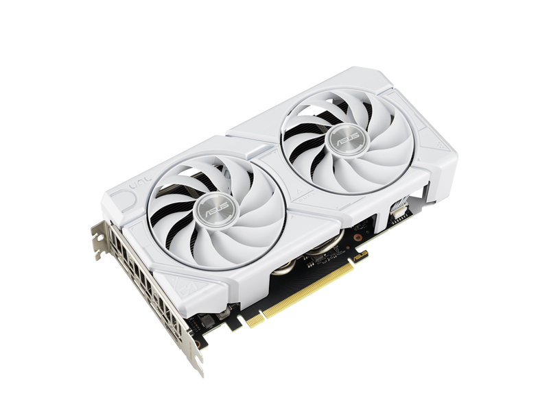 ASUS Dual GeForce RTX 4070 EVO White OC Edition (PCIe 4.0, 12GB GDDR6X, DLSS 3,