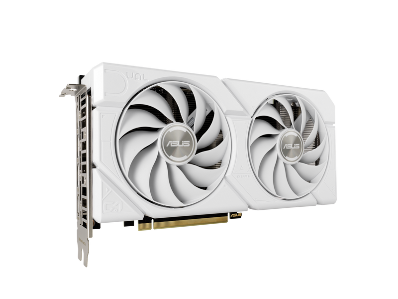 ASUS Dual GeForce RTX 4070 SUPER EVO White OC Edition PCIE 4.0, 12GB GDDR6X,