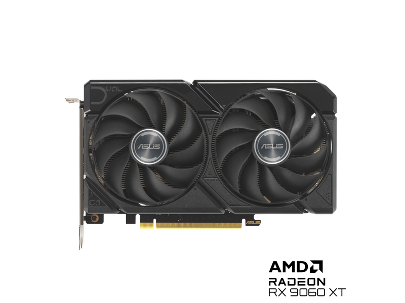 ASUS Dual Radeon RX 9060 XT 16GB GDDR6 PCI Express 5.0 x16 ATX Graphics Card
