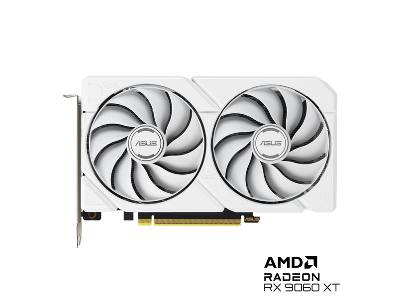 ASUS Dual Radeon RX 9060 XT 16GB GDDR6 PCI Express 5.0 x16 ATX Graphics Card