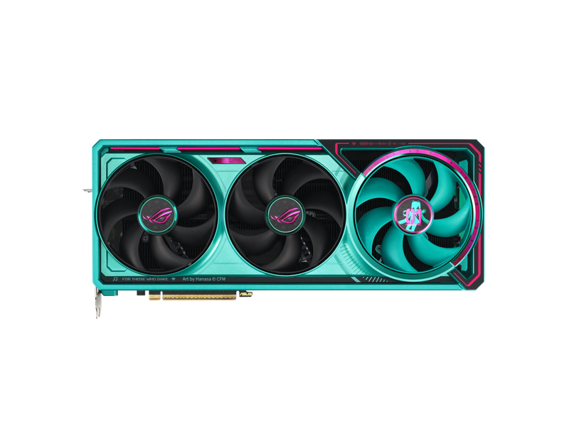 ASUS ROG Astral GeForce RTX 5080 16GB GDDR7 OC HATSUNE MIKU EDITION PCI Express