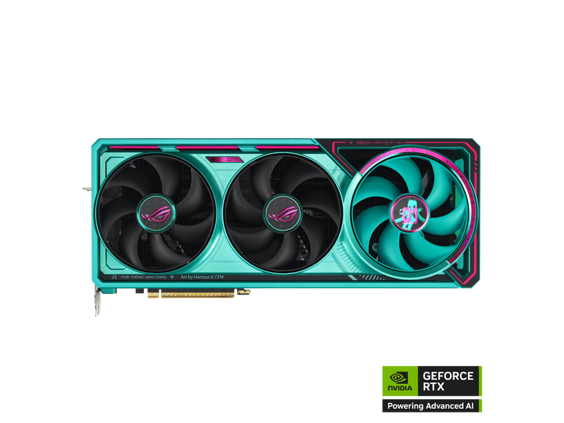 ASUS ROG Astral GeForce RTX 5080 16GB GDDR7 OC HATSUNE MIKU EDITION PCI Express