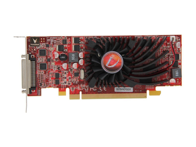 VisionTek Radeon HD 5570 1GB DDR3 PCI Express 2.0 x16 Low Profile Ready Video