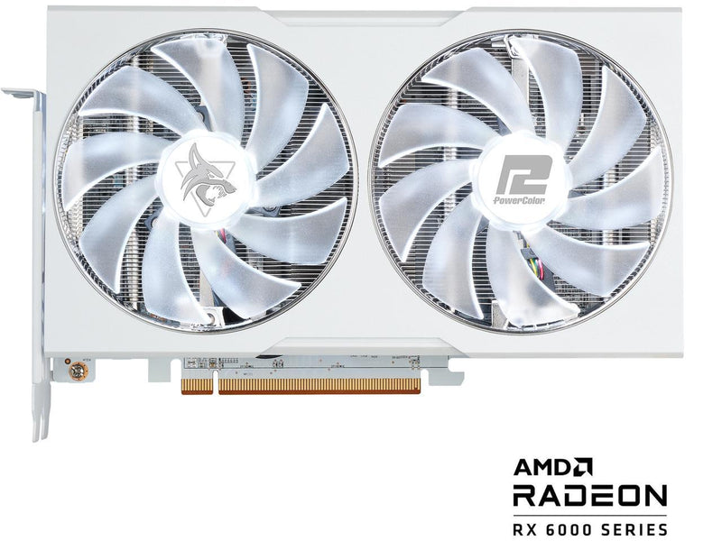 PowerColor Hellhound Spectral White Radeon RX 6650 XT 8GB GDDR6 PCI Express 4.0