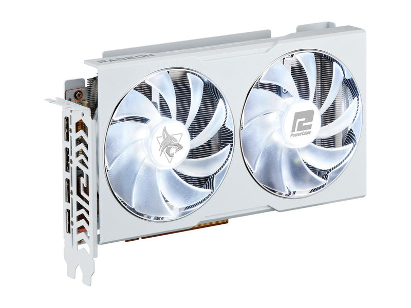 PowerColor Hellhound Spectral White Radeon RX 6650 XT 8GB GDDR6 PCI Express 4.0