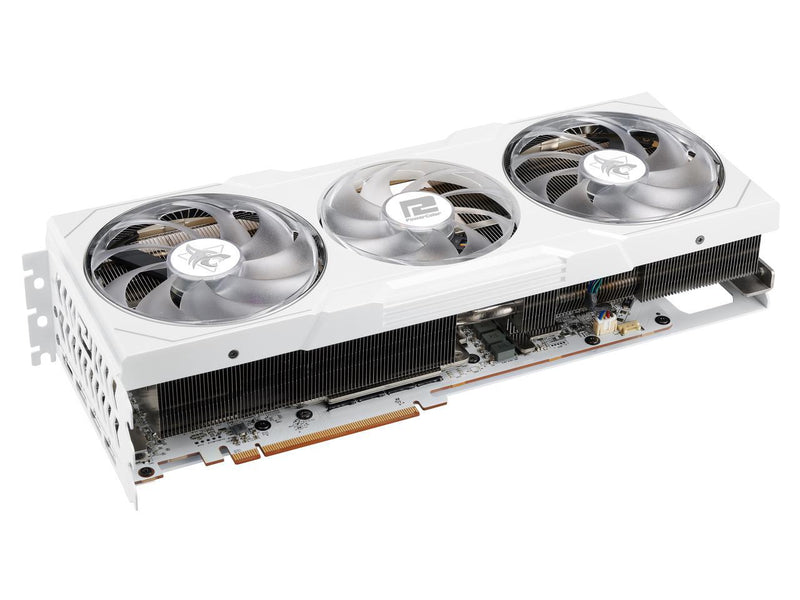 PowerColor Hellhound Spectral White Radeon RX 7900 XTX Video Card RX7900XTX