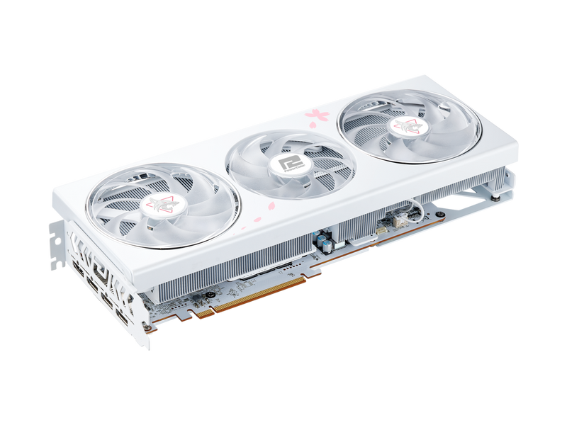 PowerColor Hellhound Sakura Radeon RX 7800 XT 16GB GDDR6 PCI Express 4.0 x16 ATX