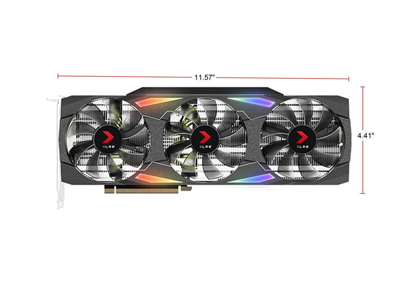 PNY XLR8 GeForce RTX 3080 10GB GDDR6X PCI Express 4.0 Graphics Card
