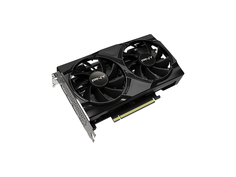 PNY Dual Fan OC GeForce RTX 5060 8GB GDDR7 PCI Express 5.0 x8 ATX Graphics Card