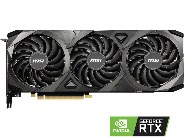 MSI Ventus GeForce RTX 3090 24GB GDDR6X PCI Express 4.0 SLI Support Video Card