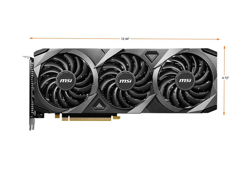 MSI Ventus GeForce RTX 3060 12GB GDDR6 PCI Express 4.0 Video Card RTX 3060