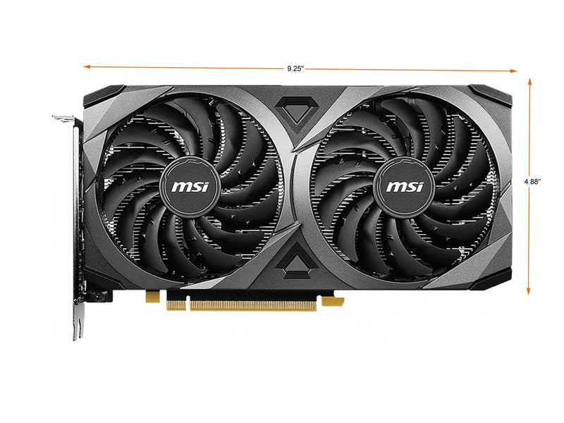 MSI Gaming GeForce RTX 3060 12GB 15 Gbps GDRR6 192-Bit HDMI/DP PCIe 4