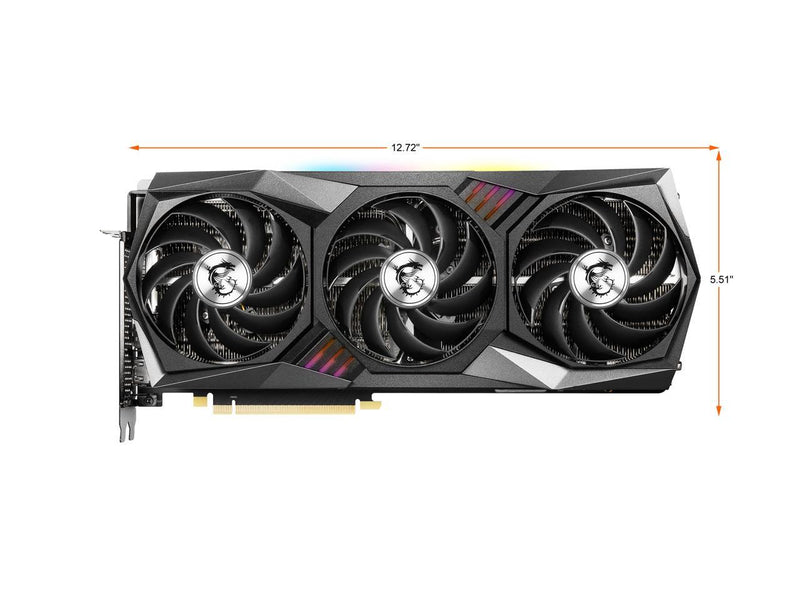 MSI Gaming GeForce RTX 3080 LHR 10GB GDRR6X 320-Bit HDMI/DP Nvlink Torx