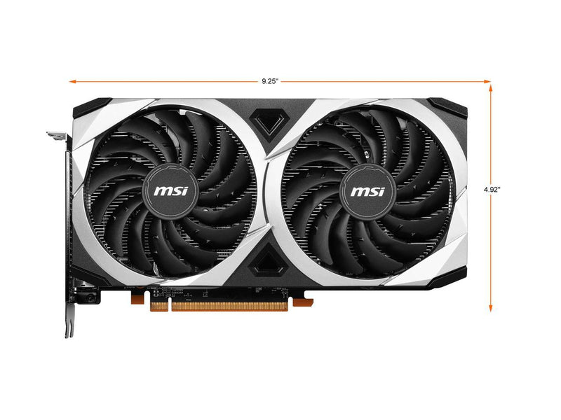 MSI Mech Radeon RX 6600 XT 8GB GDDR6 PCI Express 4.0 ATX Video Card RX 6600 XT
