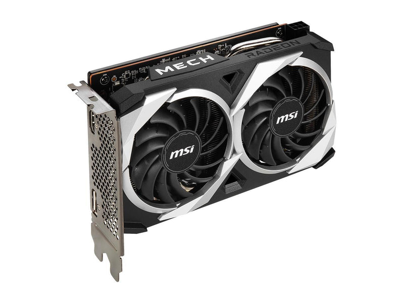 MSI Mech Radeon RX 6500 XT 4GB GDDR6 PCI Express 4.0 Video Card RX 6500 XT MECH