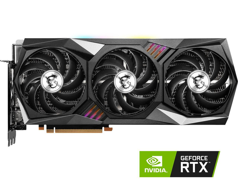 MSI Gaming GeForce RTX 3090 Ti 24GB GDDR6X PCI Express 4.0 SLI Support ATX Video