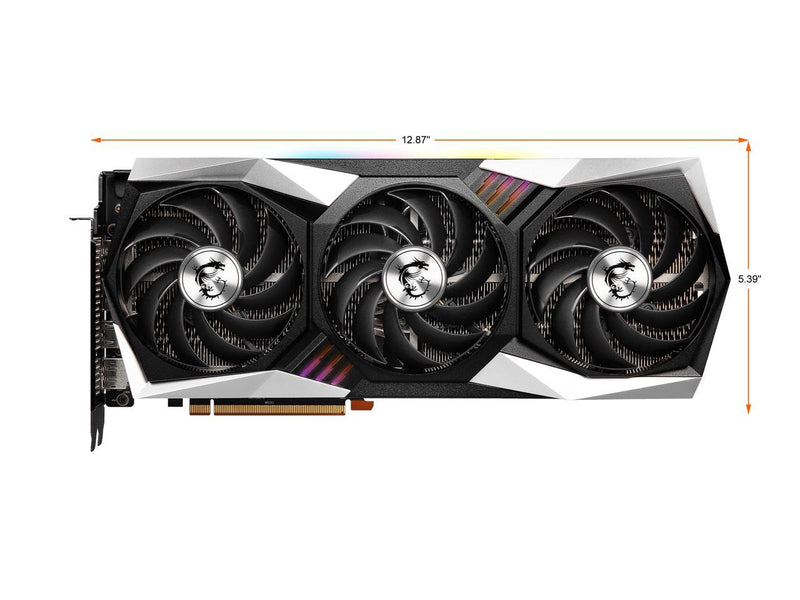 MSI Gaming Radeon RX 6750 XT 12GB GDDR6 PCI Express 4.0 Video Card RX 6750 XT