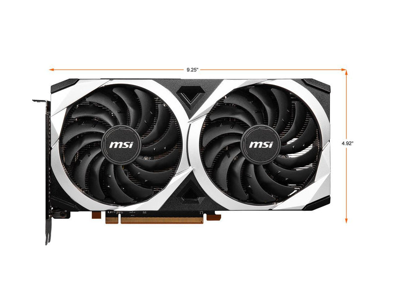 MSI Mech Radeon RX 6650 XT 8GB GDDR6 PCI Express 4.0 Video Card RX 6650 XT MECH