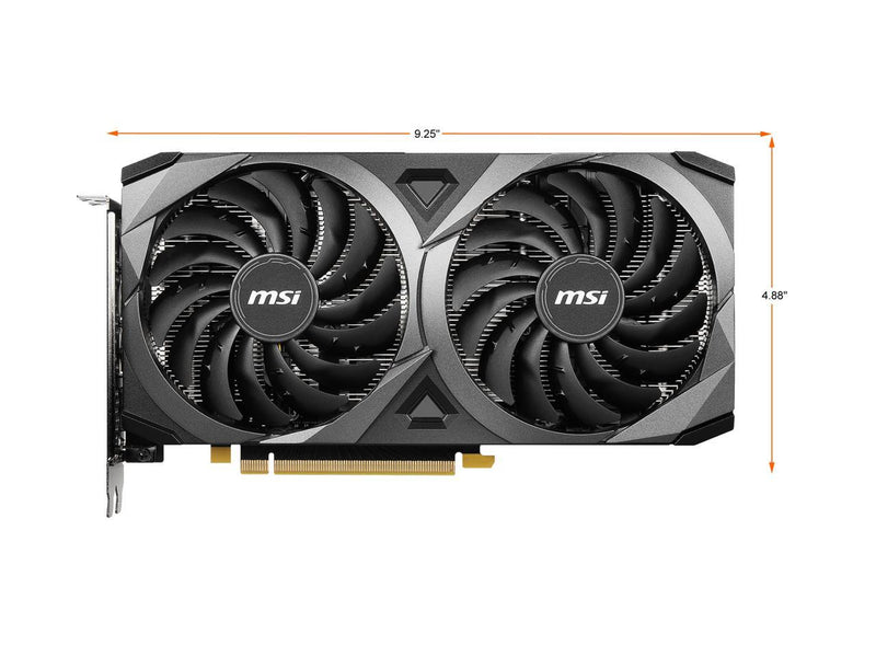 VGA MSI|RTX 3060 Ti VENTUS 2X 8G OCV1 LHR REC