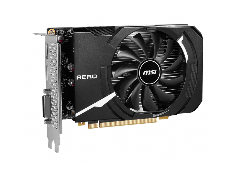 MSI AERO GeForce GTX 1630 4GB GDDR6 PCI Express 3.0 ITX Video Card GTX 1630 AERO