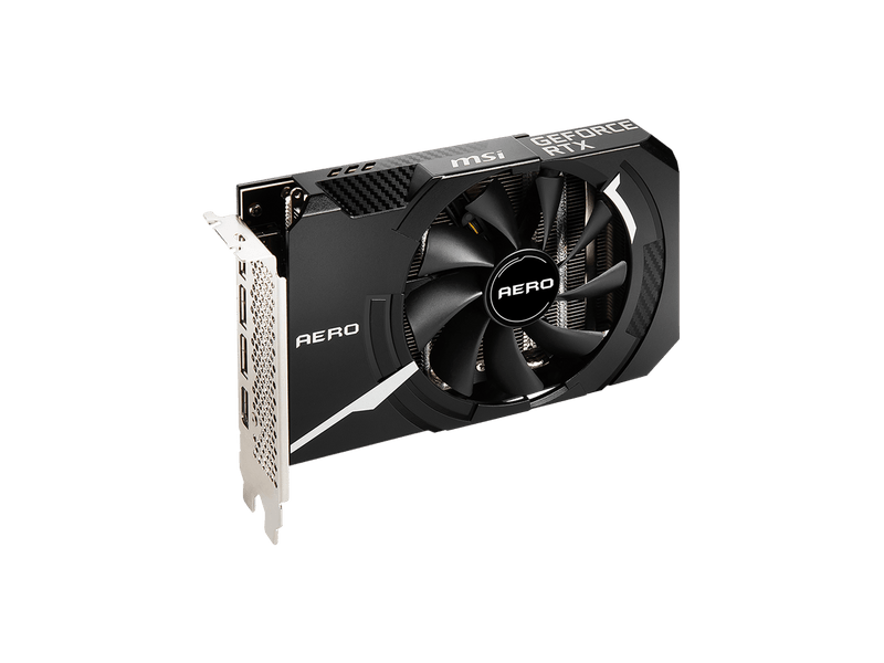 MSI GeForce RTX 3060 12GB GDDR6 PCI Express 4.0 Video Card RTX 3060 AERO ITX 12G