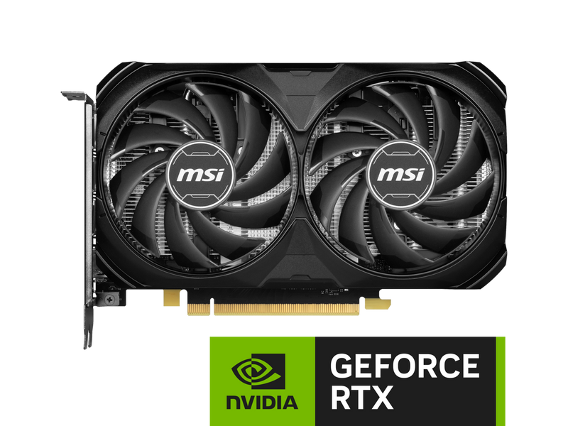 MSI Ventus GeForce RTX 4060 Ti 16GB GDDR6 PCI Express 4.0 x8 ATX Video Card RTX