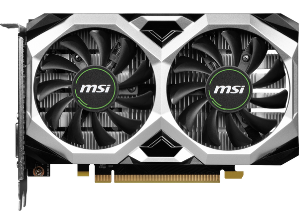 MSI Ventus GeForce GTX 1650 4GB GDDR6 PCI Express 3.0 x16 ATX Video Card GTX